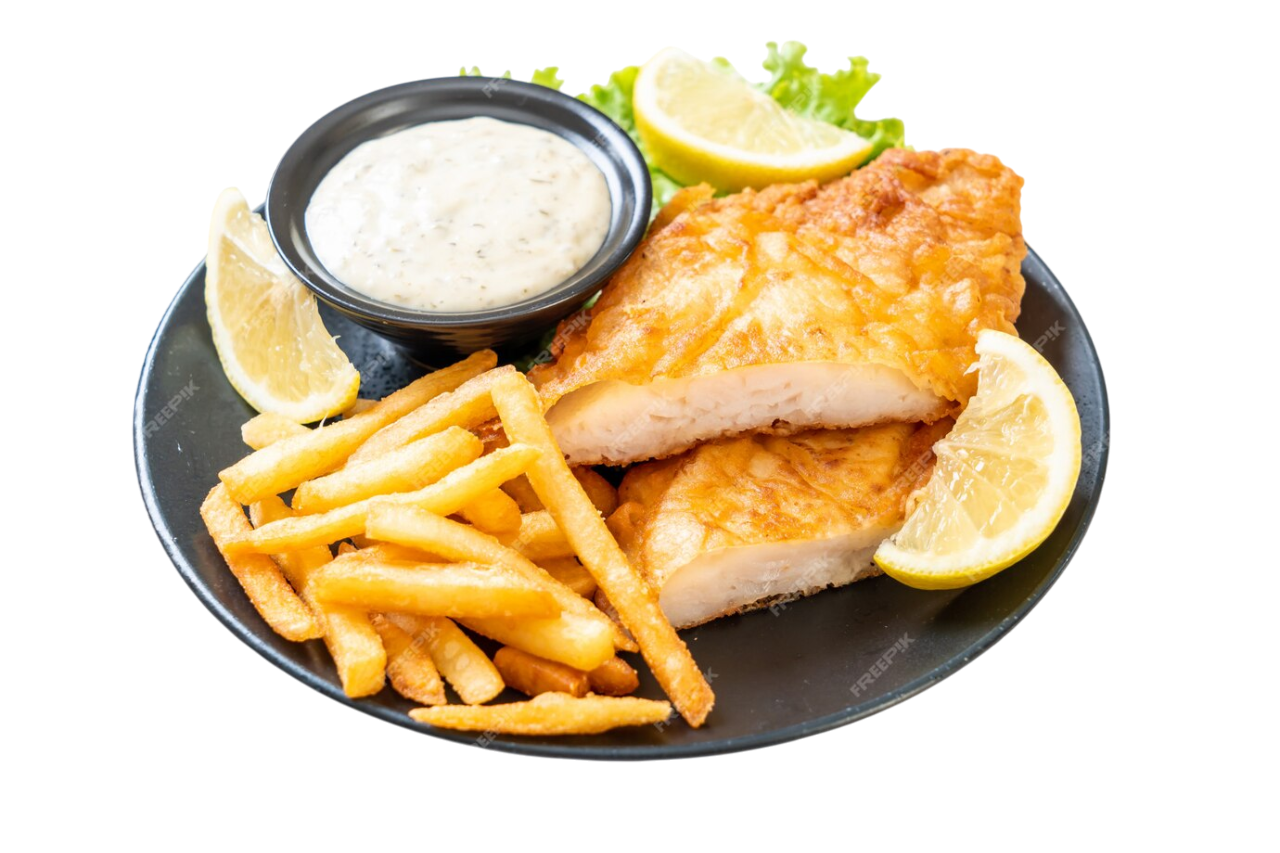 Fried Whiting Fish And Fries