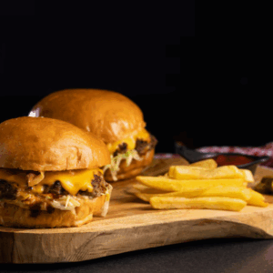 Chopped Cheese Burger